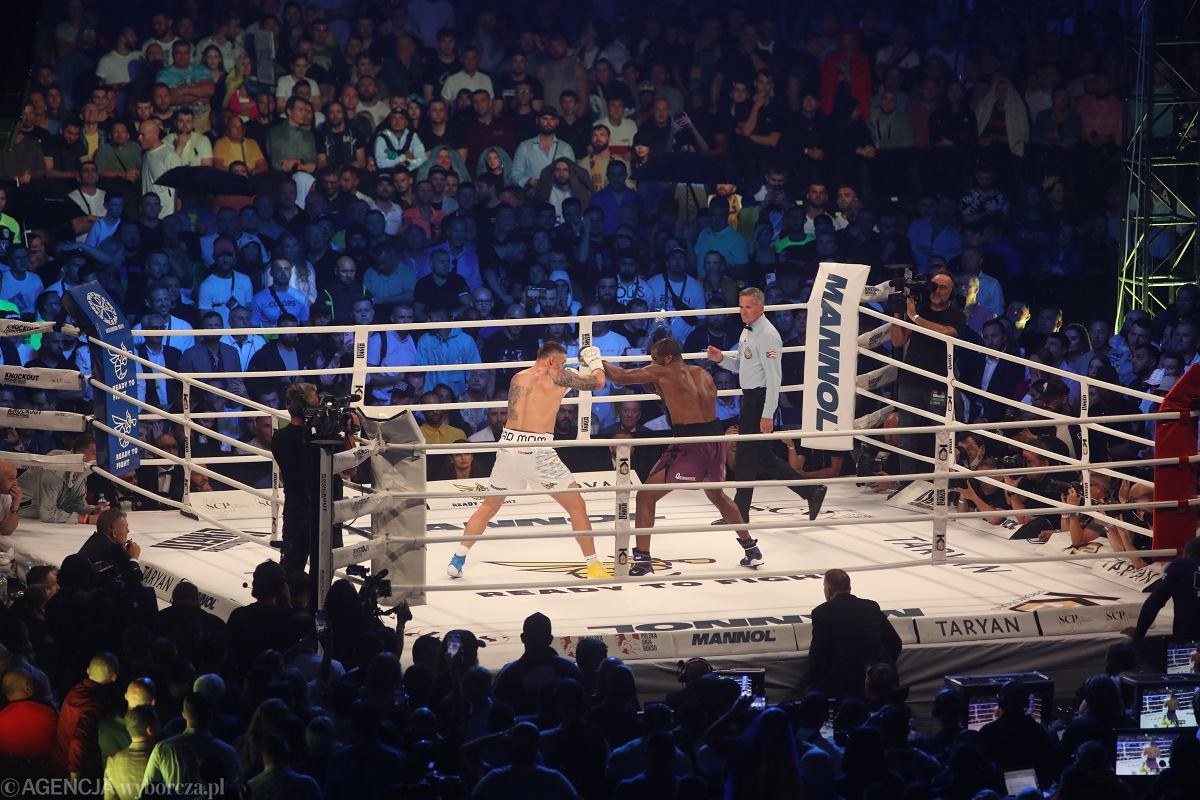 Live boxing event